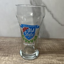 Vintage Heilemans Old Style Beer,  8oz Beer G...