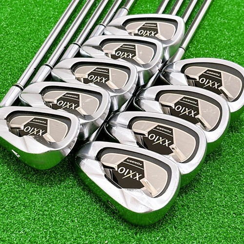 XXIO FORGED 2009 Iron Set 4-9,PW,AW,SW 9pcs N.S.PRO 950GH Flex-S Used Japan