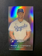 M.J. Melendez 2022 Topps Allen & Ginter Chrome Mini Rookie Design Variation RC