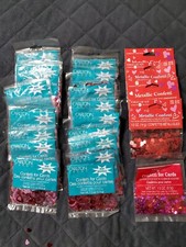 7oz Heart Confetti Metallic Foil Love Birthday Valentine's Day Table Decor