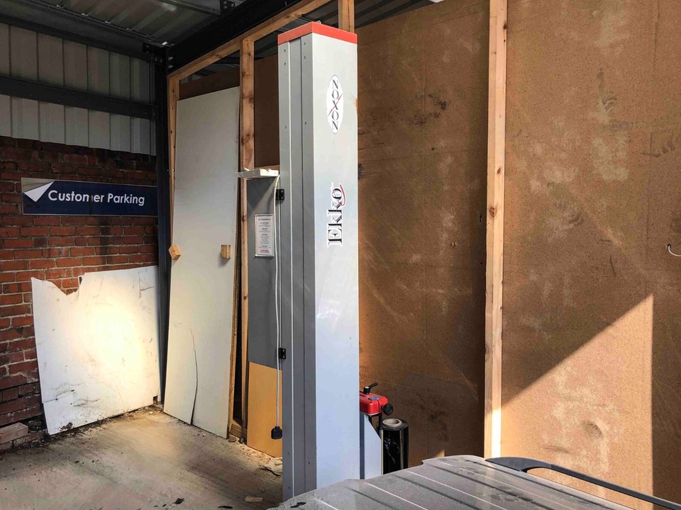 GENUINE NOXON EKKO 201 ROTARY TABLE PALLET WRAPPING MACHINE MADE IN