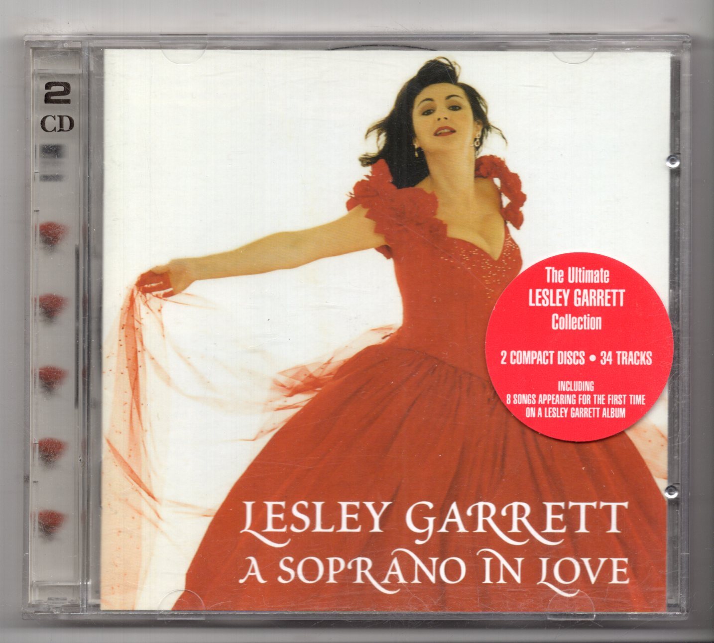 (KS560) Lesley Garrett, A Soprano In Love - 1998 double CD