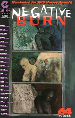 Vintage Caliber Comics Negative Burn Comic Book #34 (1996) Horror High Grade