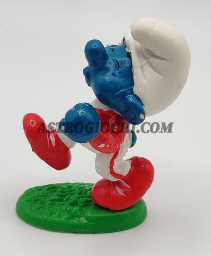 SMURF PUFFO JOGGER 20172 SCHLEICH PEYO VINTAGE 1980 PUFFI HONG KONG - Picture 2 of 6