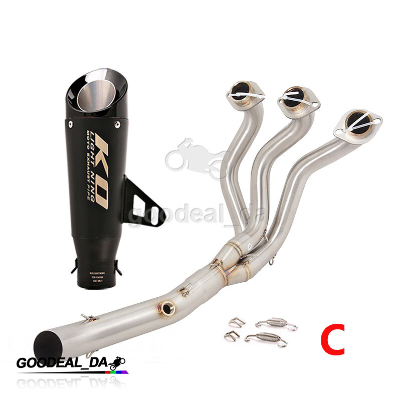 For Yamaha MT-09 FZ09 XSR900 Whole Exhaust System Header Link Pipe