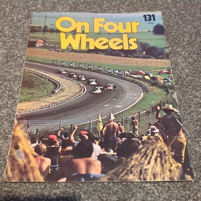 On Four Wheels 1970's Automobilia Partworks Magazine Number 131