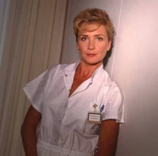 Actress Inger Van Heijst At Dutch Tv Show Medisch Centrum West Old Photo 4