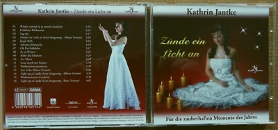 Kathrin Jantke  ''Zünde ein Licht an'' CD Album 2009, 16 Tracks