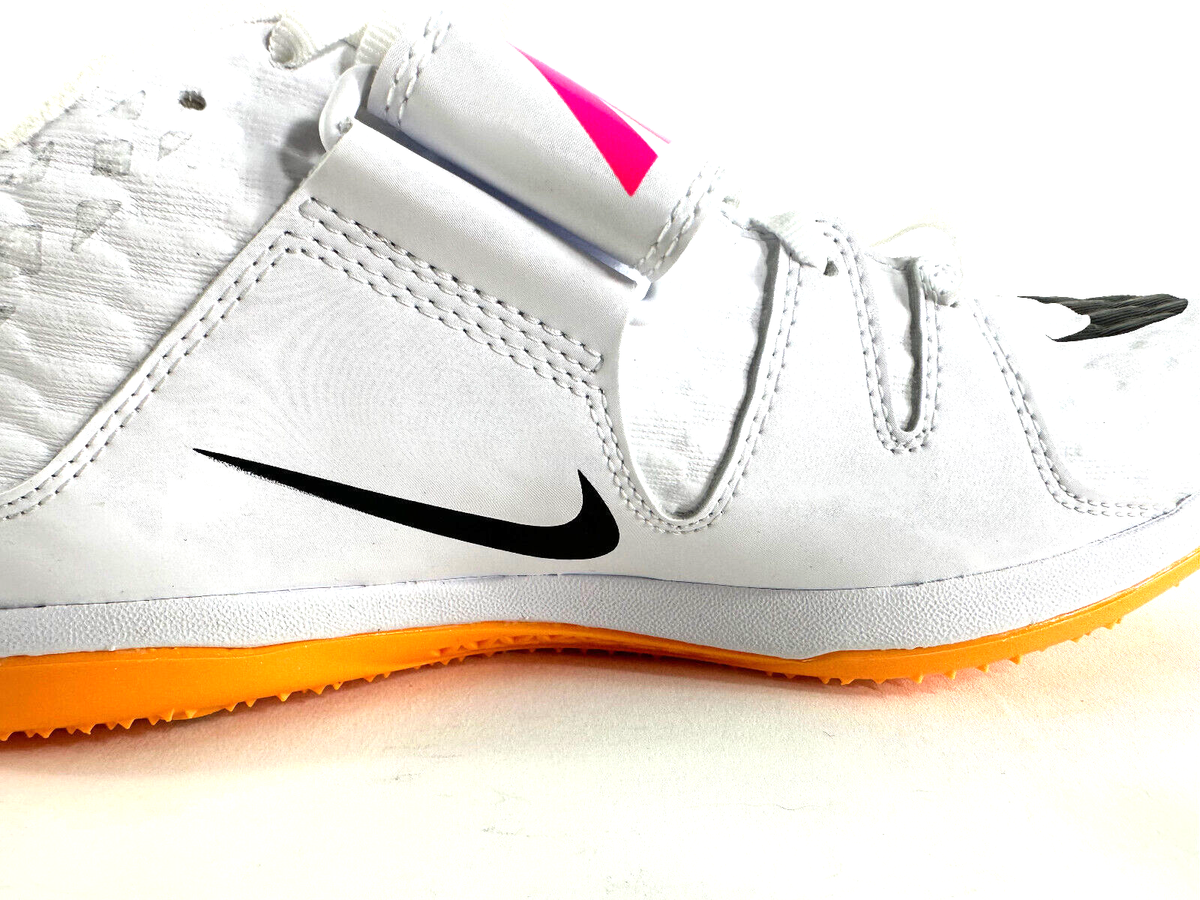 NEW Nike Zoom High Jump Elite Track Shoes NO SPIKES 806561-102 Size 9 White Nike Zoom HJ Elite High Jump White 806561 102 | Mercari main image 2