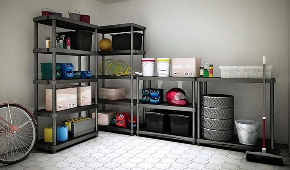 Regal 3060 S-5 Modulares Regal mit 5 Einlegeböden geeignet für den Innen- u... - Bild 4 von 4