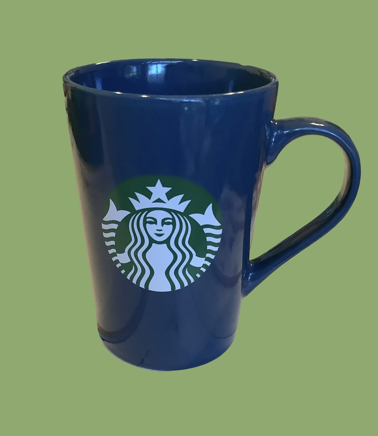 Teal Blue Starbucks 11oz Ceramic Coffee Mug-image