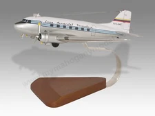 Douglas DC-3 LAV Desk Wood Airplane New Model Small Scale 1/100