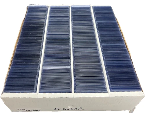 LOT x1000 - LIGHTLY USED TOP LOADERS ALL 35 POINT STANDARD TOPLOADERS