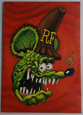 1996 Rat Fink card RAT FINK'S MUG by Ed 