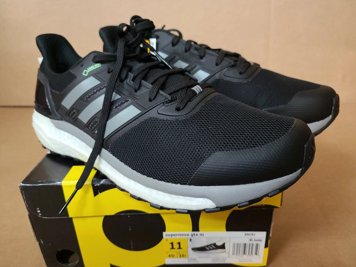 Meseta monte Vesubio ven adidas Supernova GTX Gore-Tex Running Shoes Black Mens - Size 11 | eBay