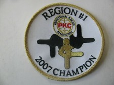 2007 Region 1 Champion Karate PKC Los Angeles CA 4" Patch NOS New Free Shipping