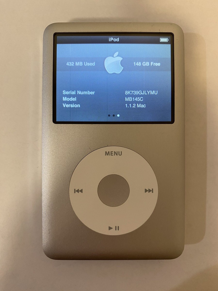 iPod 120GB シルバー Amazon.com: Apple iPod Classic 120 GB Silver (6th Generation