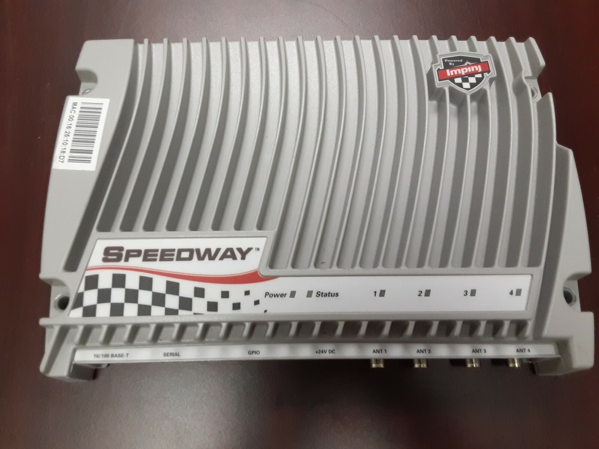 Impinj Speedway Ipj-r1000-usa 1m UHF RFID Reader - Working Impinj Speedway Ipj-r1000-usa 1m UHF RFID Reader - Working