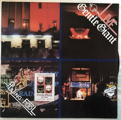 GENTLE GIANT Top Vinyl-1977-12 DoLP-Playing The Fool-Chrysalis-9286677-Germany