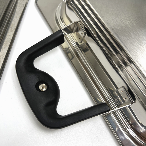ZEPTER Quadra Grillpfanne Schüssel Deckel Edelstahl 18/10 ~ Fehler/gebrochener Knopf - Bild 21 von 24
