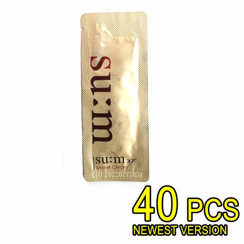 New SU:M 37 Secret Cream 1ml x Max 40pcs Anti-wrinkle Anti-aging Moisturizers - Picture 6 of 6