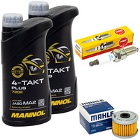 Set FüR Kawasaki KX 450 F KX450 KX 2006-2008 Inspektion ÖL 2L ÖLfilter ZüNdkerze