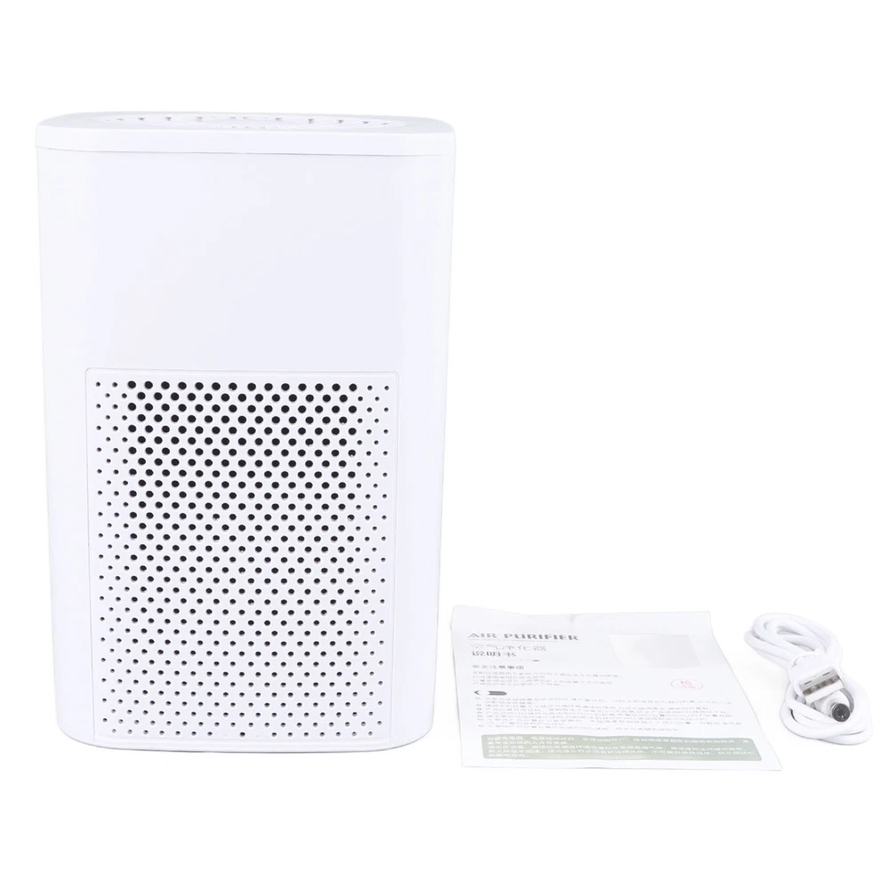 Air Purifier Second Hand Smoke Odor Removal Small Air Cleaner For Bedroom US HG
