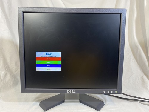 Dell 17" LCD E176FPc Monitor 5:4 VGA Black 1280 x 1024 w/ Cord and VGA Cable - Picture 5 of 5