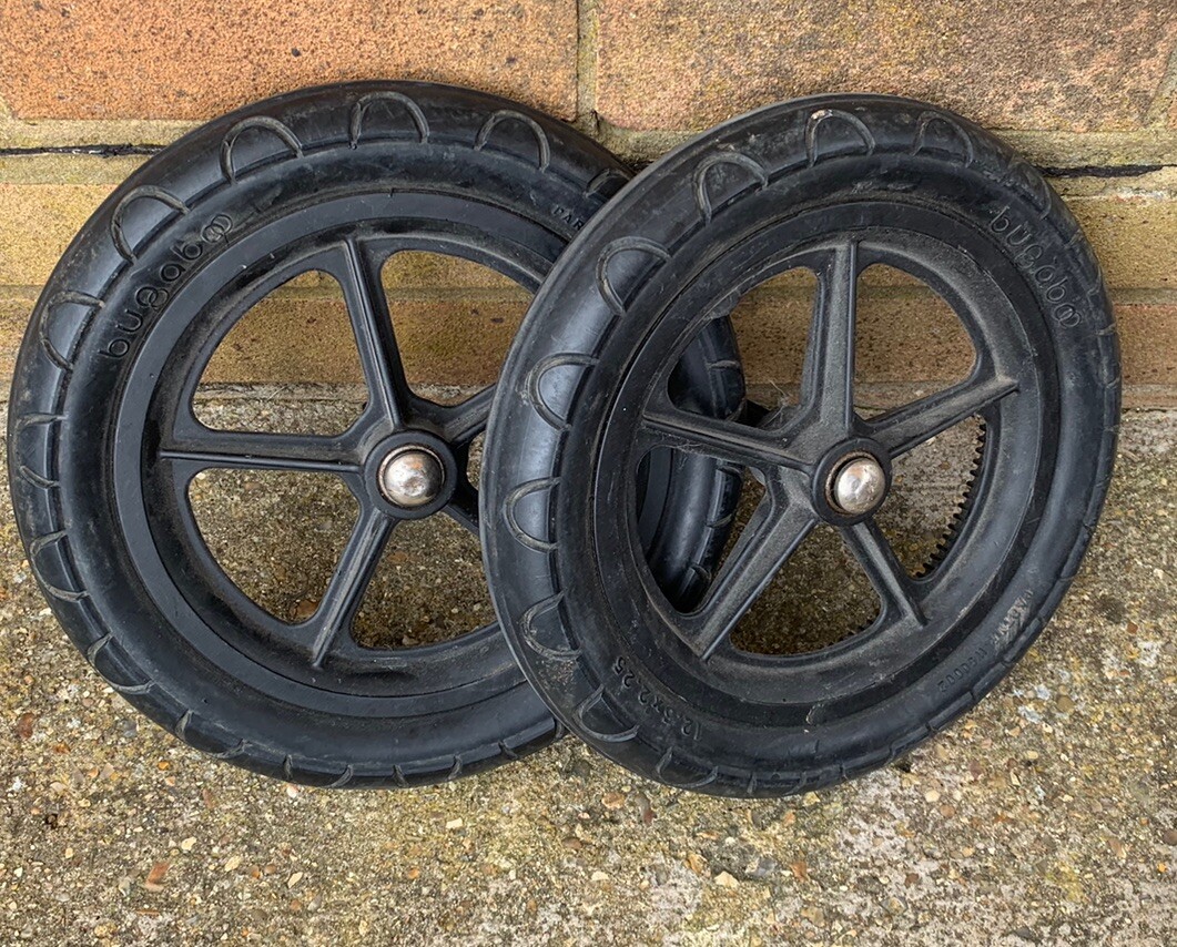 Air Filled Rubber Stroller Wheels Baby Stroller Front Wheel Tyre - Main Image