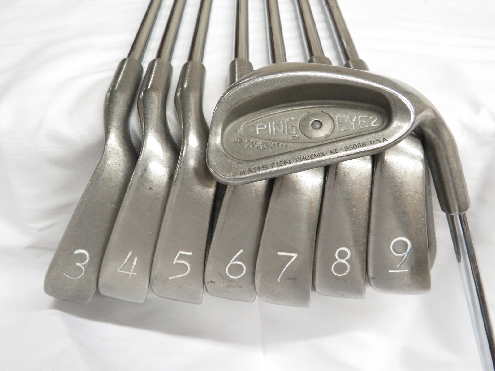 Used RH Ping Eye 2 (3W) Iron Set Ping ZZ Lite Shaft Stiff S Flex