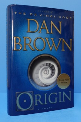 ORIGIN BY DAN BROWN, SIGNED