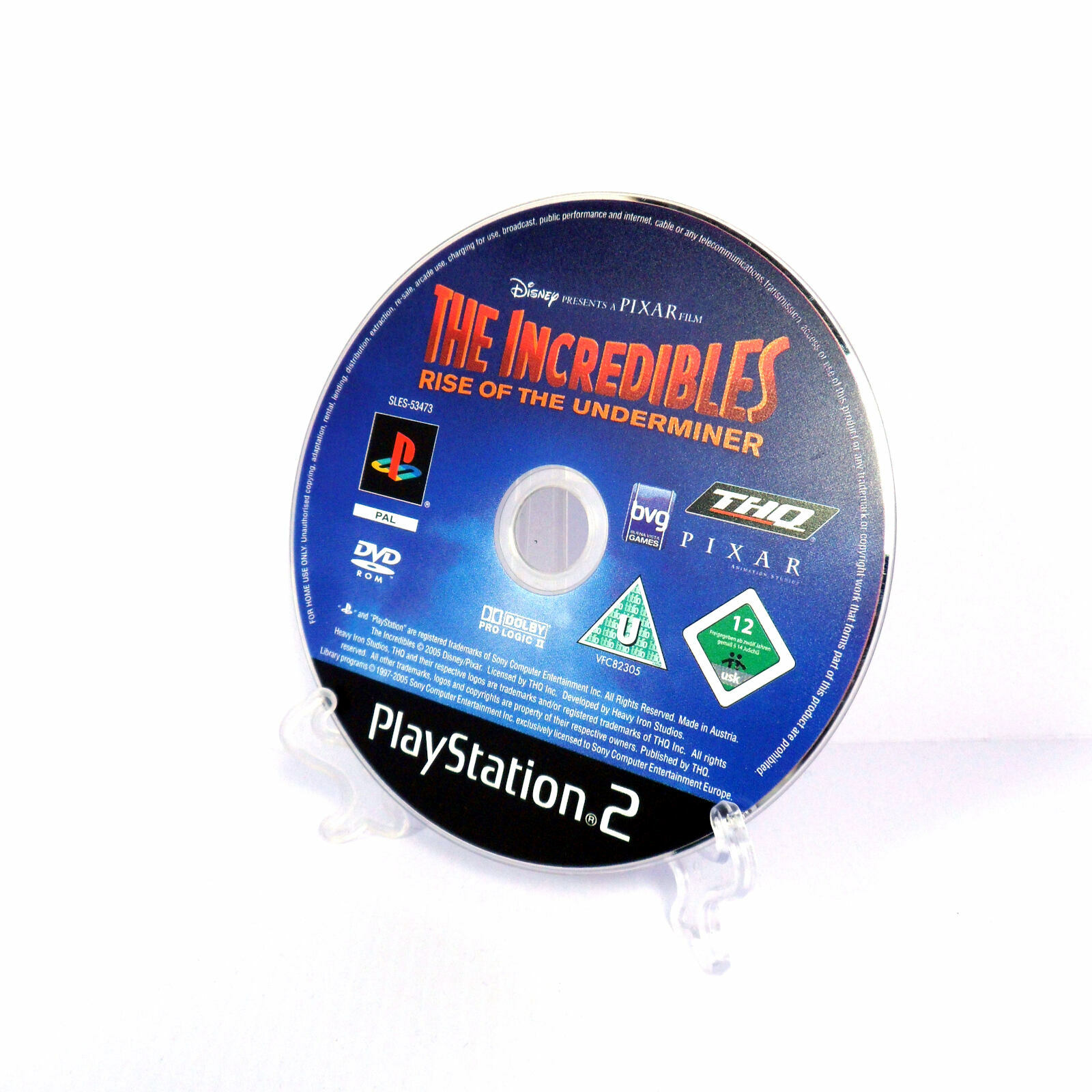 The Incredibles: Rise of The Underminer (PS2) *Near Mint*