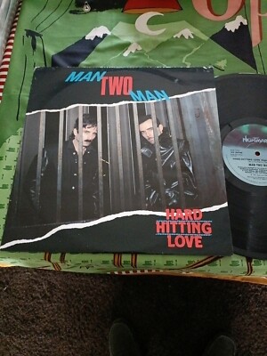 Man Two Man   Hard-Hitting Love 1987 Electronic House 12'' VG+/EX Box11