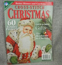 Cross Stitch Christmas 2000 Better Homes and Garden Magazine Stockings Santa