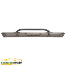 For Ford Bronco 1966-1977 Complete Steel Front Bumper Assembly W Plate Holder