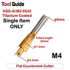 7PC M3-M12 HSS M2 Counterbore Countersink, Deburring Chamfering Milling Cutter