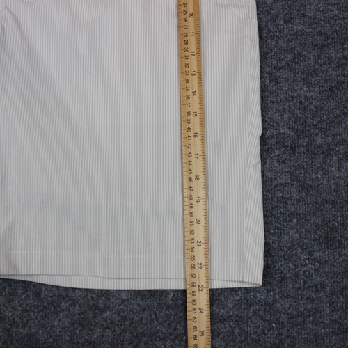 Pantalones Cortos FJ Para Hombre 42 Beige Rayas Golf Seersucker Rendimiento Elástico Footjoy - Imagen 6 de 12