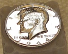 1964 Kennedy  Choice / Gem  Proof 90% Silver  Blazing White Luster #602 - 11