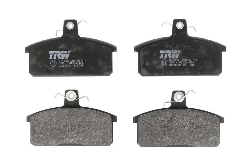 Plaquettes de frein TRW GDB3202 pour Suzuki Vitara 1.6 de 1988 à 1998