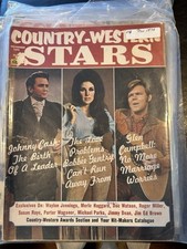 Country Western Stars Magazine November 1970 Cash Campbell Haggard Celebrity