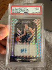 Michael Porter Jr 2018 Prizm Mosaic Autographs Rookie RC Auto PSA 10 Pop 9 Rare/