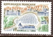 Timbre - FRANCE - Bagnoles de l'Orne - 1961 - Neuf ** - YT1293