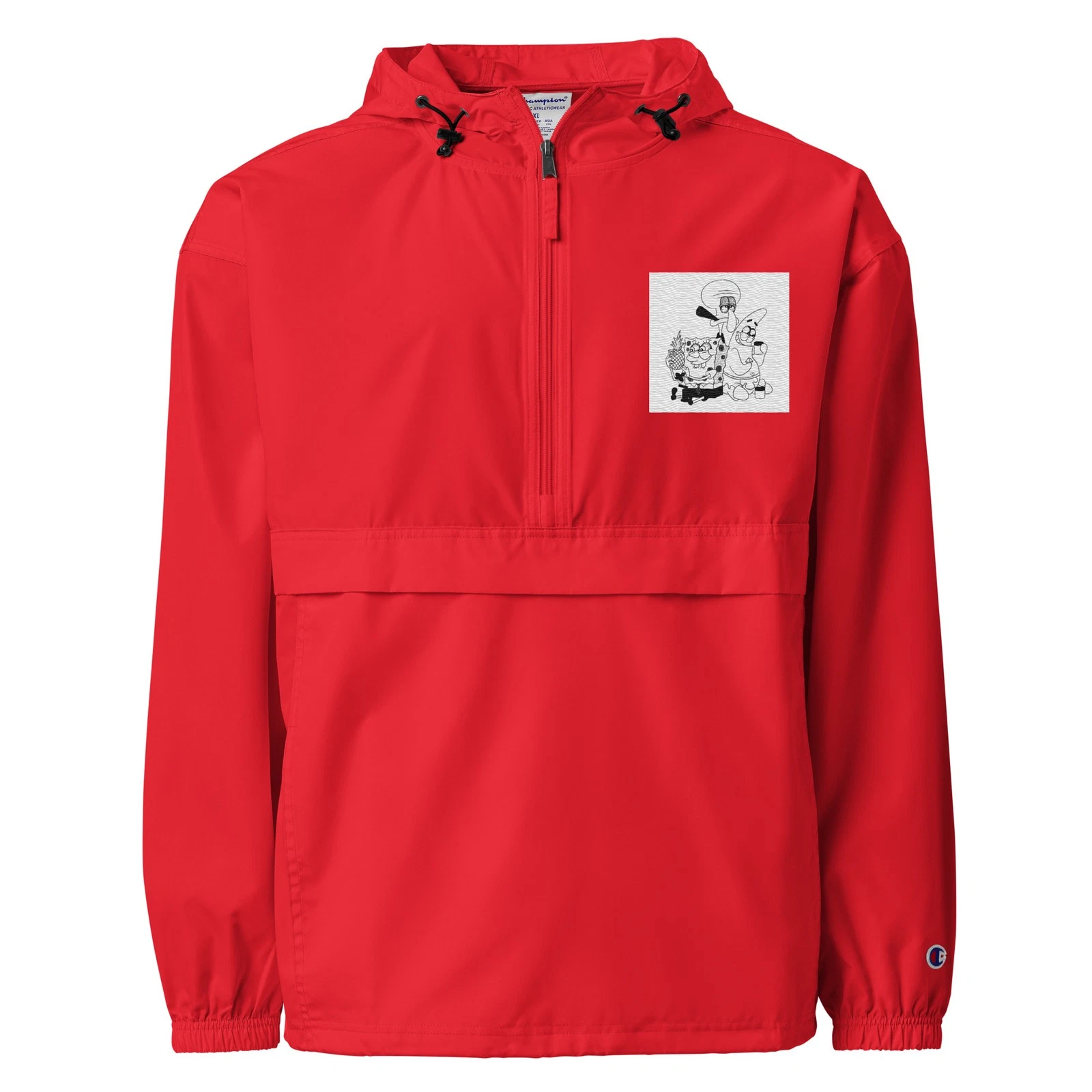 Embroidered Champion Packable Jacket