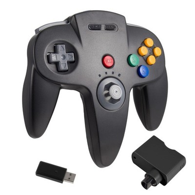 KIWITATA Wireless N64 Controller for Switch Games, 2.4GHZ Wireless N64 Remote Ga