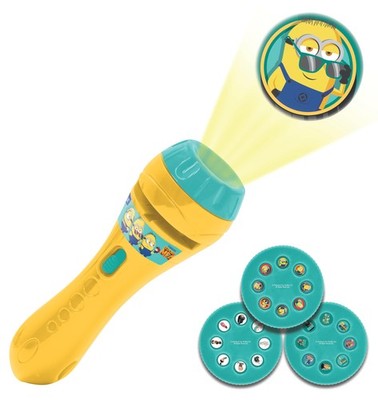 LEXIBOOK, Despicable Me, Minions story projector and torch, Projects 24 ima