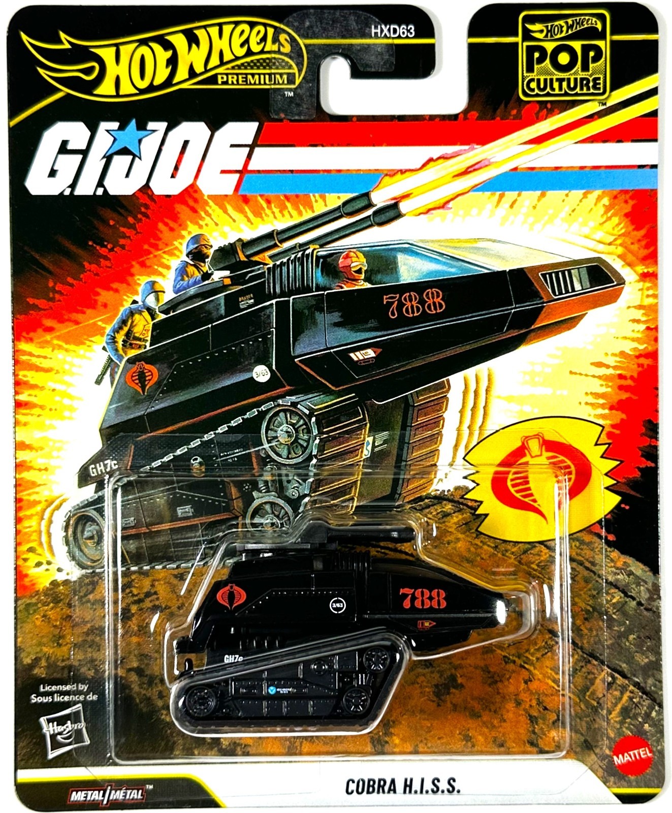 Hot Wheels 2026 Pop Culture - G.I.Joe COBRA H.I.S.S.
