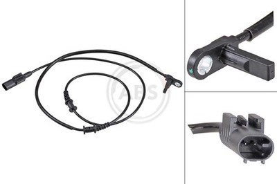ABS 32052 Front Wheel Speed Sensor Fits Mercedes Marco Polo Vito 4479059601