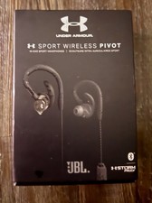 Original Black Under Armour JBL React Sport Wireless Headphones in Retail Pk