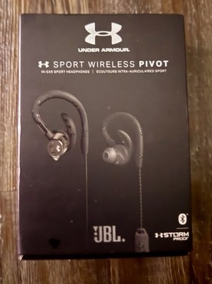 Original Black Under Armour JBL React Sport Wireless Headphones in Retail Pk