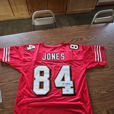Brent Jones Autographed Football Jersey Beckett Authenticated Original